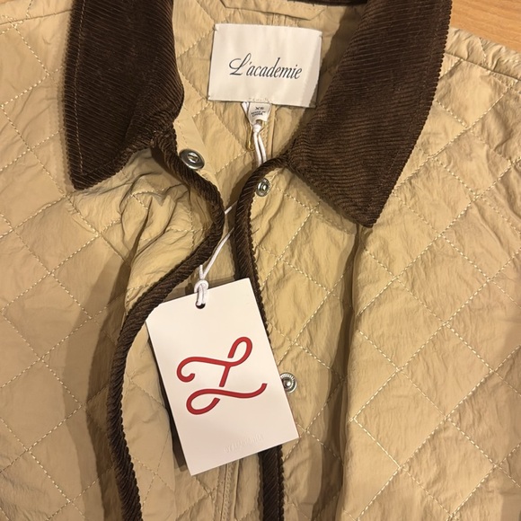 by Marianna Niki Jacket in Beige & Brown - Picture 3 of 5